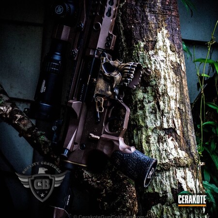 Powder Coating: Spike's Tactical The Jack,Chocolate Brown H-258,Sharps Brothers,Tactical Rifle,Liberty or Death