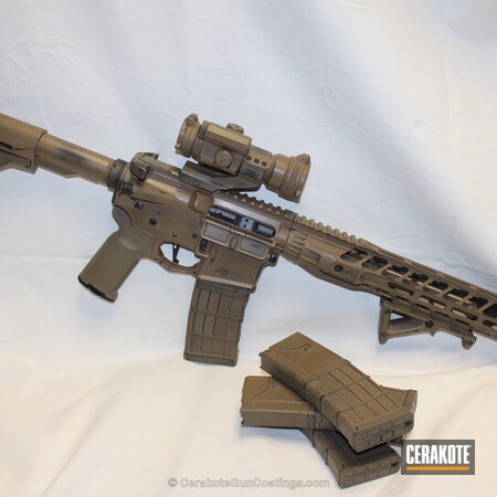 Powder Coating: Graphite Black H-146,Tactical Rifle,MICRO SLICK DRY FILM LUBRICANT COATING (AIR CURE) C-110,Battleworn,TROY® COYOTE TAN H-268