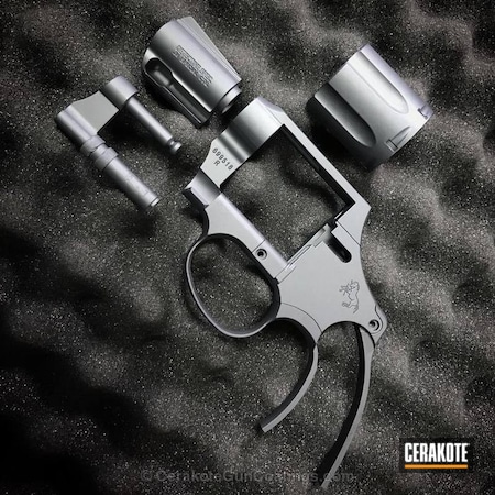 Powder Coating: Stone Grey H-262,Revolver,Gun Parts