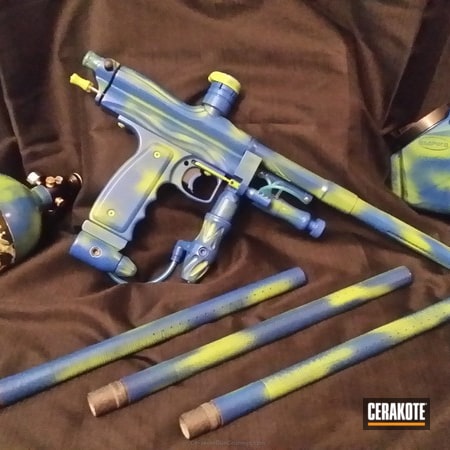 Powder Coating: Zombie Green H-168,Paintball,Paintball Gun