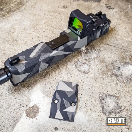 Powder Coating: Slide,Armor Black H-190,Tungsten H-237,Splinter Camo,Titanium H-170