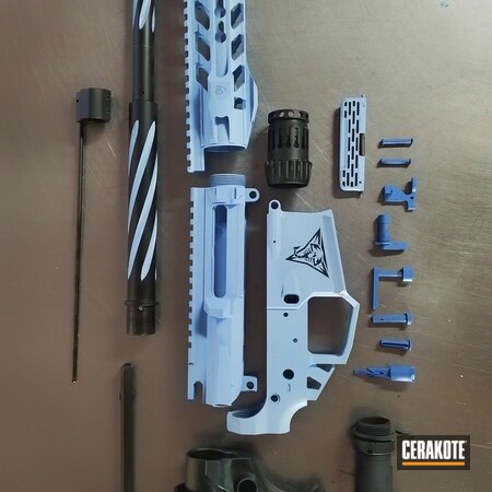 Powder Coating: Bright White H-140,Graphite Black H-146,Custom Mix,Gun Parts,Rise Armament