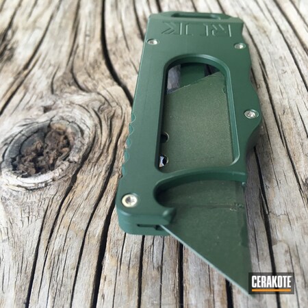 Powder Coating: Highland Green H-200,RUK,Knife Blade,More Than Guns