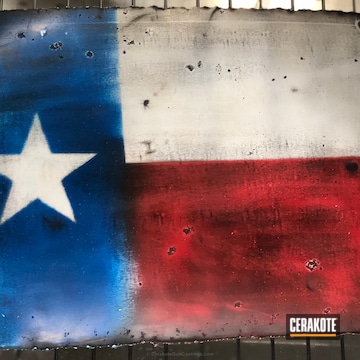 Cerakoted Cerakoted Texas Flag Wall Art