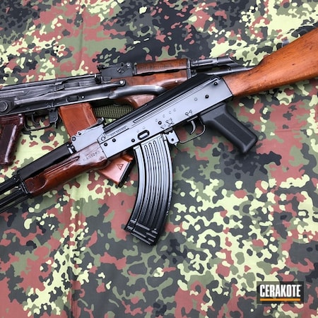 Powder Coating: AK-47,Gloss Black H-109,AKM,Tactical Rifle,AK Rifle,Rifle