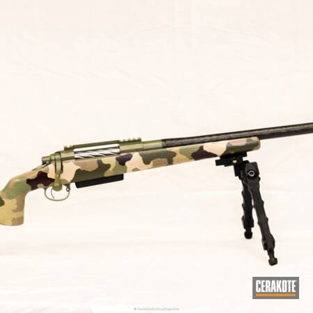 Powder Coating: Cerakote,MAGPUL® O.D. GREEN H-232,Bolt Action Rifle,Custom