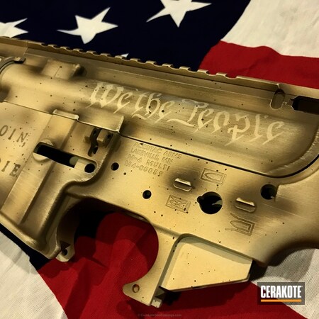 Powder Coating: Accutac Arms,Parchment,Join Or Die,BENELLI® SAND H-143,Upper / Lower / Handguard