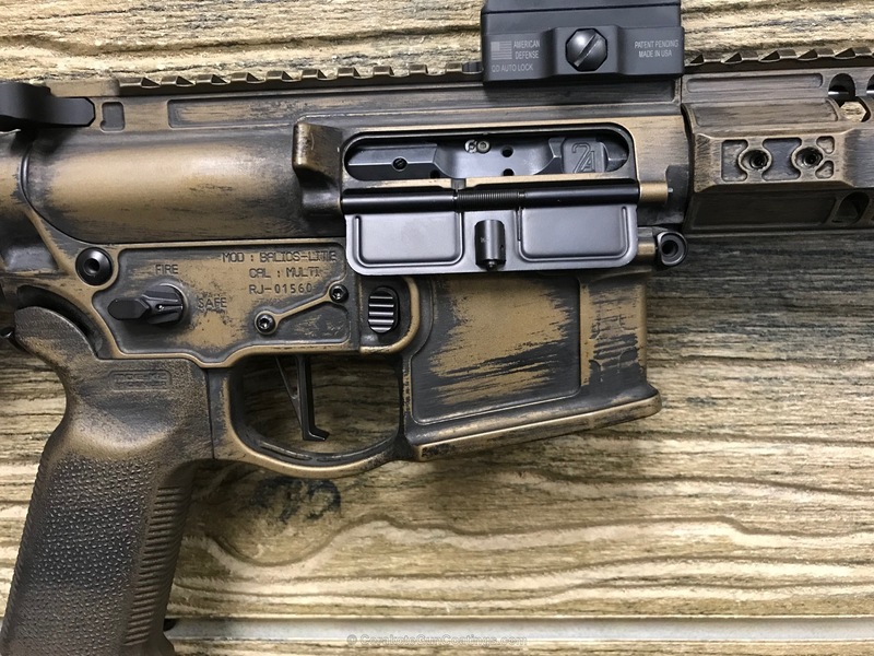 Distressed Cerakote Finish done in Burnt Bronze and Graphite Black by ...