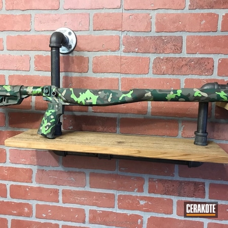 Powder Coating: HAZEL GREEN H-204,Rifle Stock,Zombie Green H-168,JESSE JAMES EASTERN FRONT GREEN  H-400,MultiCam Tropic,Patriot Brown H-226,M1A