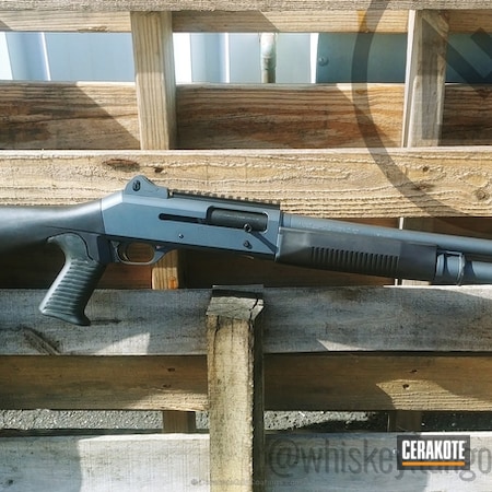 Powder Coating: Shotgun,Benelli M3,Sniper Grey H-234,BENELLI® SAND H-143