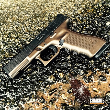 Powder Coating: Midnight Bronze H-294,Glock,Pistol,Zev