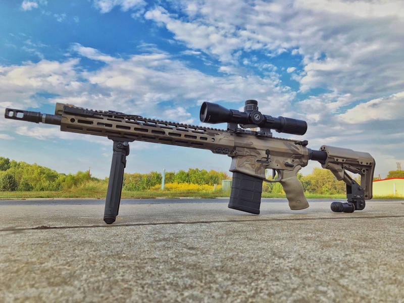 Aero Precision in a Camo Finish by WEB USER | Cerakote