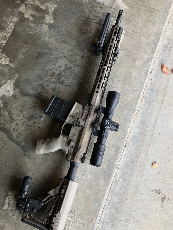 Aero Precision in a Camo Finish by WEB USER | Cerakote