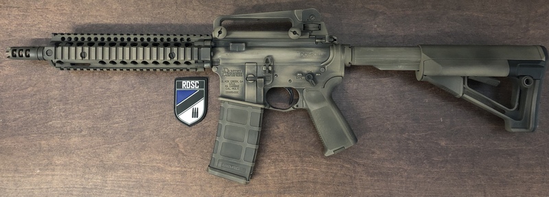 Daniel Defense Color Distressed Cerakote finish on this Daniel Defense AR-15 by WEB USER ...