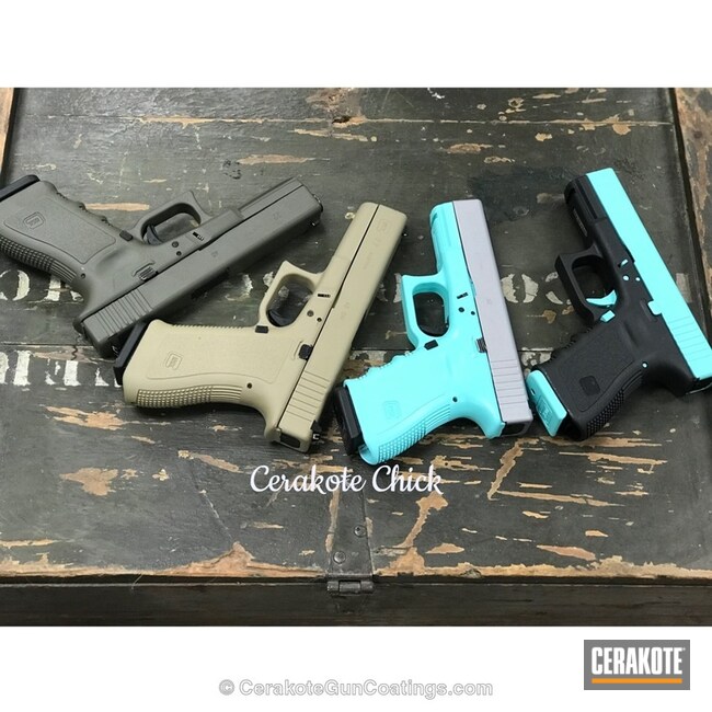Cerakoted Cerakoted Glock Handguns