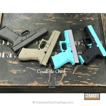 Cerakoted Cerakoted Glock Handguns