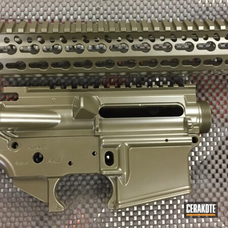 Powder Coating: Spike's Tactical,MAGPUL® O.D. GREEN H-232,Solid Tone,Upper / Lower / Handguard