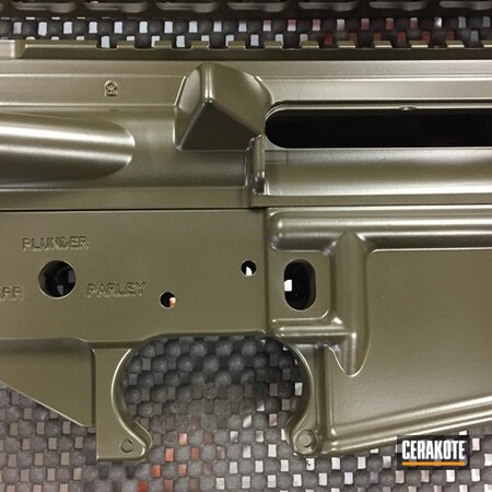 Powder Coating: Spike's Tactical,MAGPUL® O.D. GREEN H-232,Solid Tone,Upper / Lower / Handguard