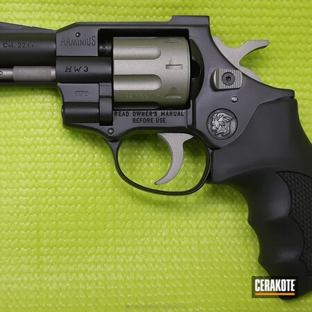 Powder Coating: Graphite Black H-146,Revolver,Titanium H-170