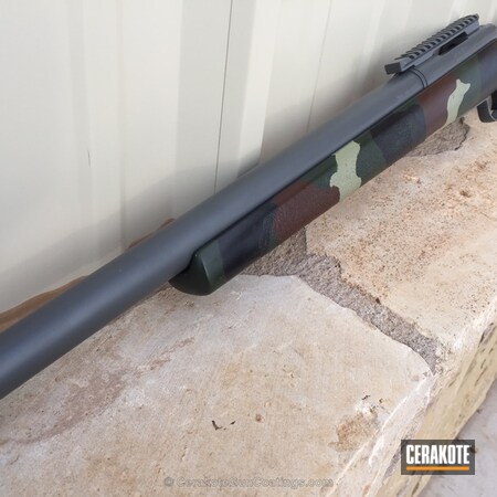 Powder Coating: Cerakote Elite Series,Concrete E-160G,Remington 700,Remington,Bolt Action Rifle,Concrete E-160