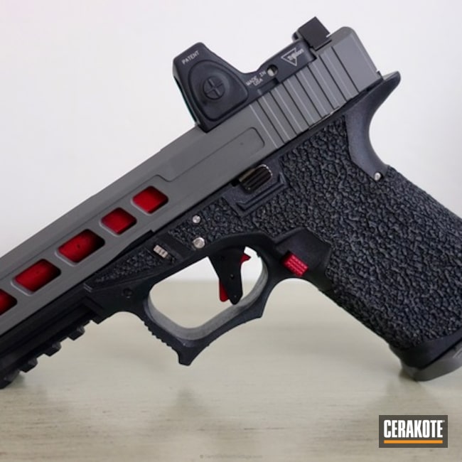 Custom Glock Handgun by Ryan Sagisi | Cerakote