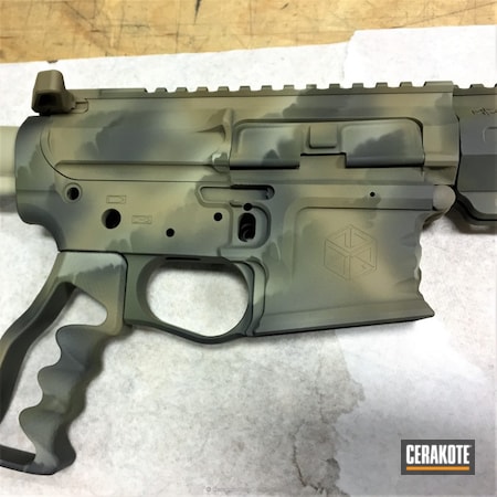 Powder Coating: Sniper Grey H-234,Tactical Rifle,Freehand Camo,Light Sand H-142,Coyote Tan H-235