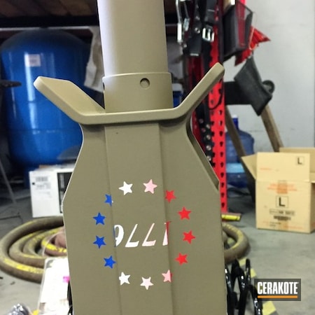 Powder Coating: NRA Blue H-171,.50 cal,Stormtrooper White H-297,USMC Red H-167,2A Armament,Cobalt H-112,American Flag,Bolt Action Rifle,Coyote Tan H-235