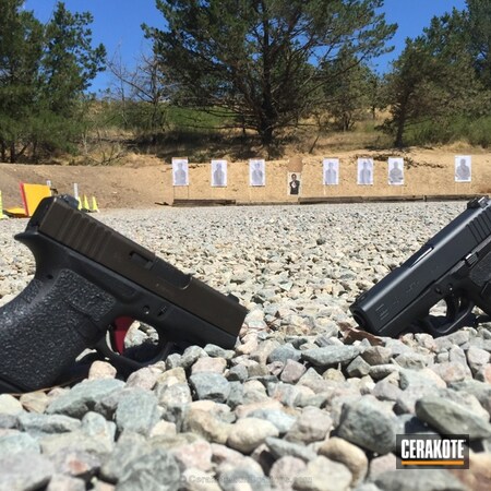 Powder Coating: Midnight Bronze H-294,Glock,Sniper Grey H-234,Pistols
