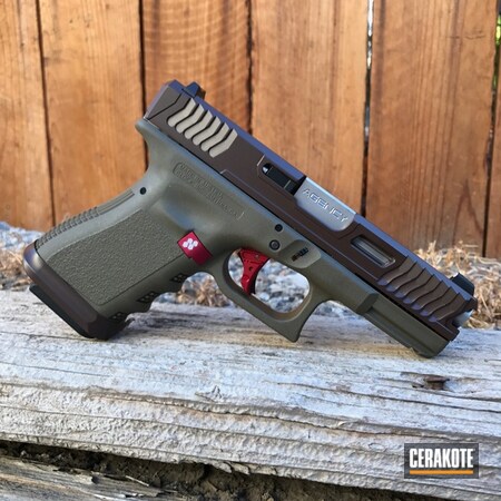 Powder Coating: Glock,BARRETT® BRONZE H-259,Pistol