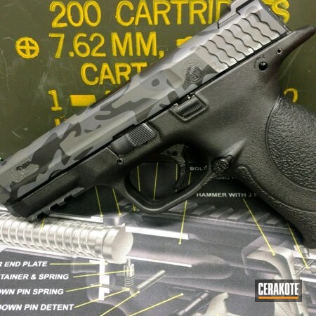 Powder Coating: Smith & Wesson,Graphite Black H-146,Pistol,MultiCam,Sniper Grey H-234,SIG™ DARK GREY H-210