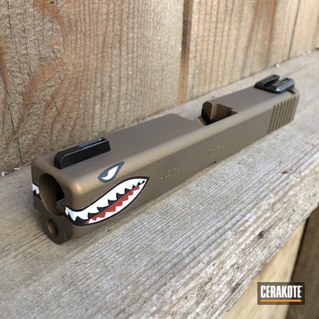 Powder Coating: Glock,Shark Mouth,Burnt Bronze H-148