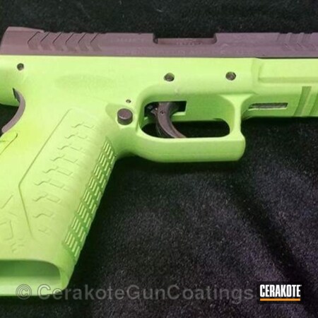 Powder Coating: Pistol,Springfield XD,Springfield Armory,Gun Metal Grey H-219