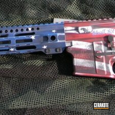 Powder Coating: Bright White H-140,Graphite Black H-146,Bushmaster,NRA Blue H-171,Tactical Rifle,American Flag,FIREHOUSE RED H-216