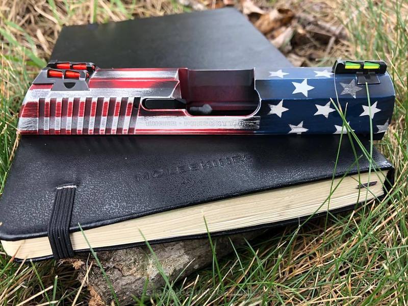 Slide Rack Assist Ruger Lc9 American Flag Coated Ruger LC9S Slide by WEB USER | Cerakote