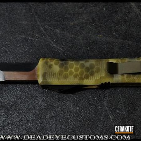 Powder Coating: Knives,Armor Black H-190,Forest Green H-248,MAGPUL® O.D. GREEN H-232,More Than Guns,Automatic Knife