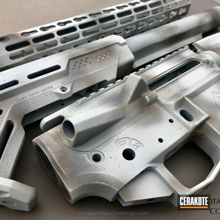 Powder Coating: Bright White H-140,Snow Camo,Gun Parts