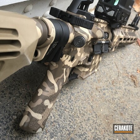 Powder Coating: DESERT SAND H-199,AR Pistol,MultiCam,Desert Camo,Custom Camo,Custom SBR,Tactical Rifle,AR-15,Patriot Brown H-226,MAGPUL® FLAT DARK EARTH H-267