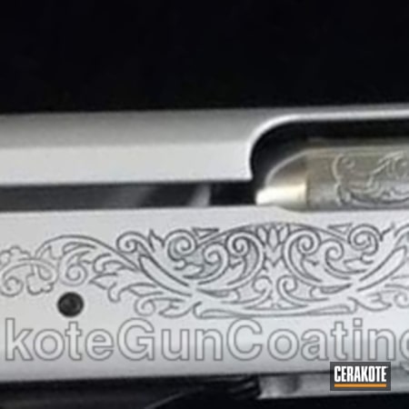 Powder Coating: Satin Aluminum H-151,Remington,Gun Parts,Remington 1100
