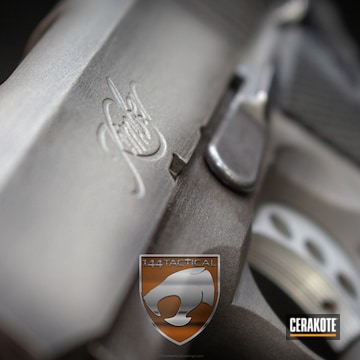 Cerakoted Kimber Ultra Carry Ii Handgun Cerakoted In H-219 Gun Metal Grey