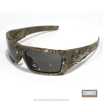 Cerakoted Custom Multicam Oakley Sunglasses