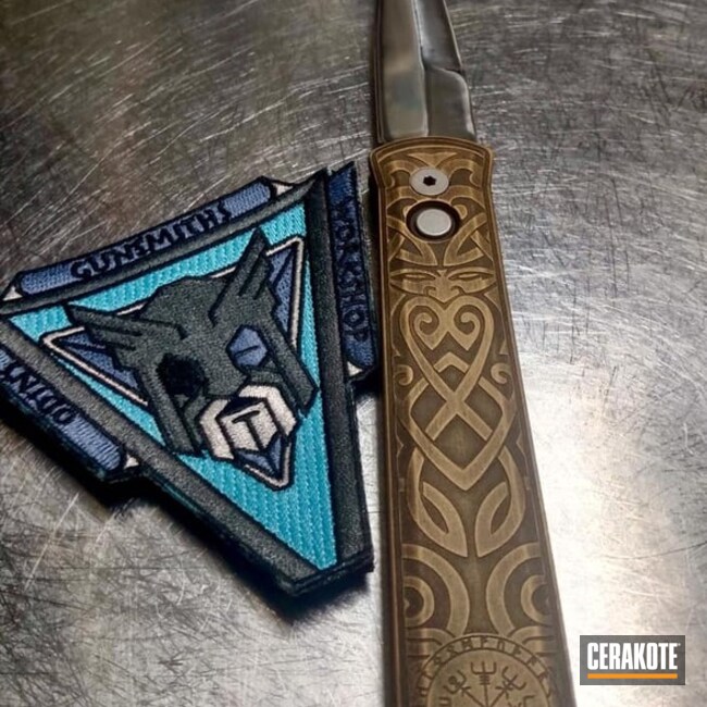 Cerakoted Custom Otf Knife