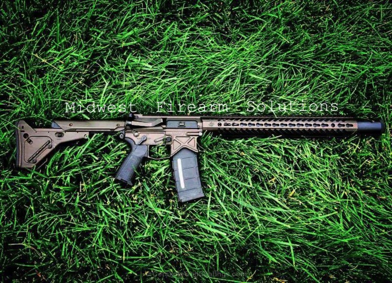 H-146 Graphite Black and H-148 Burnt Bronze by TRISTAN SCHWARTZ | Cerakote