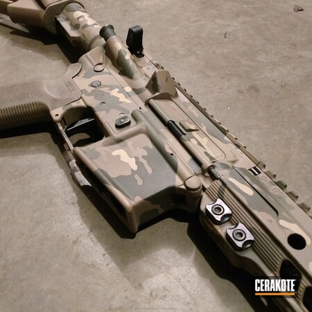 Powder Coating: HAZEL GREEN H-204,DESERT SAND H-199,M4 Carbine,MultiCam,Sons of Liberty Gun Works,Tactical Rifle,Mud Brown H-225