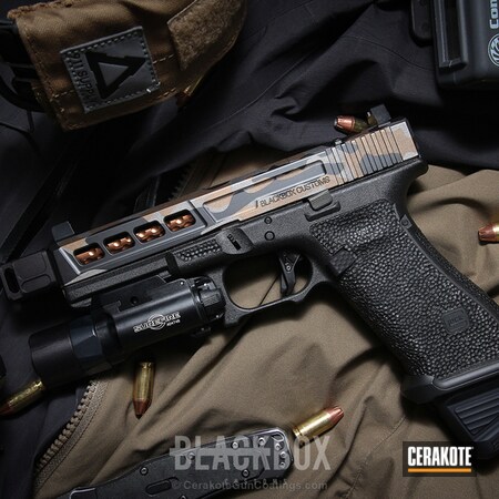 Powder Coating: Graphite Black H-146,Glock,Pistol,Camo,Tungsten H-237,Burnt Bronze H-148,Stippled