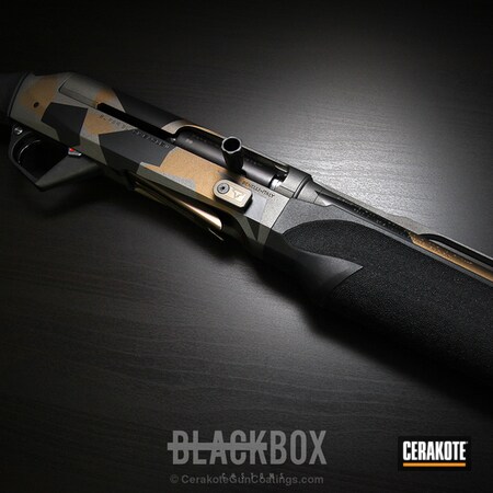 Powder Coating: Graphite Black H-146,Shotgun,Benelli,Tungsten H-237,Burnt Bronze H-148,Benelli Super Black Eagle II