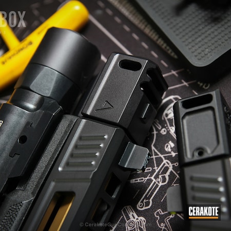 Powder Coating: Graphite Black H-146,Glock,Handguns,Pistol