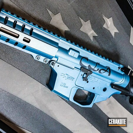 Powder Coating: Blue Titanium H-185,CMMG,Tactical Rifle