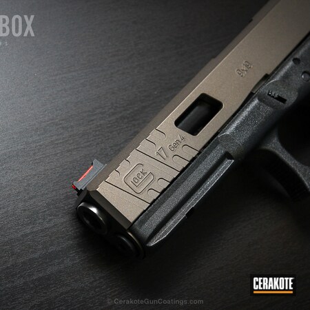 Powder Coating: Midnight Bronze H-294,Glock,Pistol