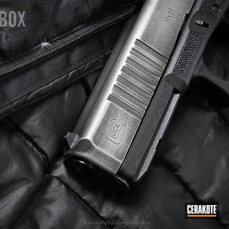 Powder Coating: Glock,Pistol,Armor Black H-190,Stainless H-152,Stippled