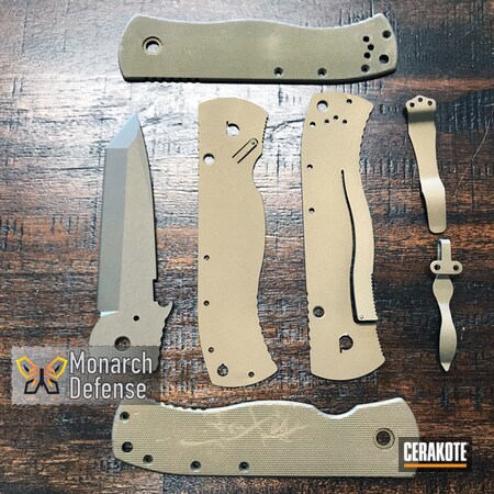 Powder Coating: Midnight Bronze H-294,Knives,Burnt Bronze H-148,More Than Guns,Parts